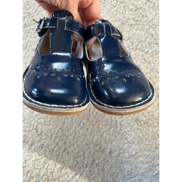 Ruthie T-Strap Mary Jane L’amour patent navy blue 10 - Picture 6 of 8